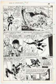 Lieber, Larry | Larry Lieber and Vince Colletta Web of Spider-Man #25 Story Page 15 Original Art (Marvel, 1987).... | Heritage
