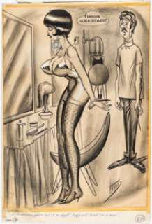 Bill Ward | Laugh Digest September-1971 Single Panel Gag Cartoon Illustration Original Art (Humorama, 1971).... | Heritage