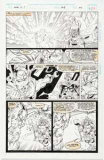 John Royle and Bambos Georgiou - What If...? #66 Story Page 24 Original Art (Marvel, 1994)....