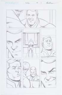 Russ Braun - The Boys #49 Story Page 3 Original Art (Dynamite, 2010)....