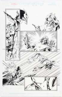 Mark Bagley and Vince Russell - Thunderbolts #2 Story Page 12 Original Art (Marvel, 1997)....