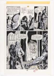 Kent Burles and Jack Torrance - The Adventurers #10 Story Page 23 Original Art (Adventure Publications, 1987).