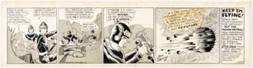 Dick Calkins | Buck Rogers #426 Daily Comic Strip Original Art (John F. Dille Co., c. 1930s-1940s). | Heritage