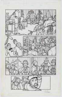 Nick Pitarra - Astonishing Tales #3 "Civil War" Story Page 2 Original Art (Marvel, 2009).