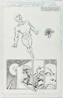Andrew Robinson and Al Milgrom X-Men Unlimited #13 Story Page 30 Original Art (Marvel, 1996).