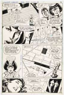 Michael Netzer (aka Nasser) and Vince Colletta Wonder Woman #232 Story Page 2 Original Art (DC, 1977). | Heritage