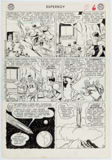 George Papp Superboy #117 Story Page 6 Original Art (DC, 1964). | Heritage
