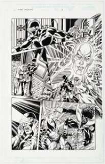 Enrique Alcatena X-Men Unlimited #33 Story Page 27 Original Art (Marvel, 2001).