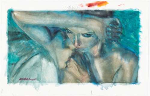 Brian Haberlin "Mel" Painting Original Art (undated).