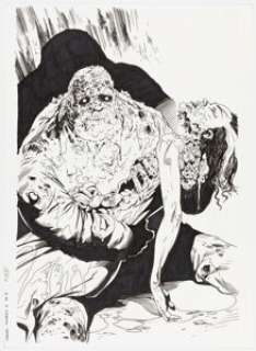 Kev Walker Marvel Zombies 3 #4 Splash Page 20 Original Art (Marvel, 2009).