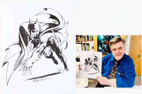 Neal Adams Batman #251 Splash Page 21 Re-Creation Illustration Original Art (undated). (Total: 2 Original Art) | Heritage