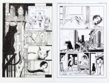 Juan Ferreyra Catwoman #25 Story Pages 1-2 Original Art (DC, 2020). (Total: 2 Original Art)
