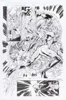 Ivan Reis and Joe Pimentel Lady Death: Judgement War #2 Story Page 7 Original Art (Chaos! Comics, 1999).