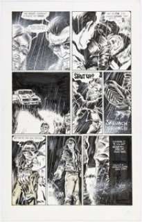 James O‘Barr The Crow #4 Story Page 26 Original Art (Caliber Press, 1989).