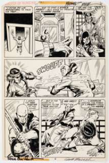 Mike Zeck and John Tartaglione Master of Kung Fu #69 Story Page 4 Original Art (Marvel, 1978). | Heritage