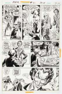 Irv Novick and José Luis García-López The Joker #2 Story Page 5 Original Art (DC, 1975). | Heritage