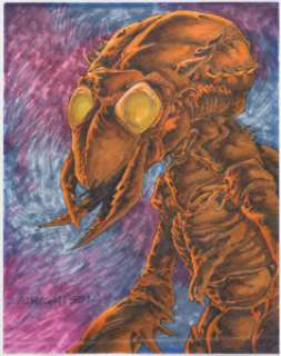 Bernie Wrightson - Bug Monster Illustration Original Art (undated). | Heritage
