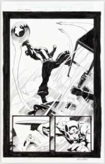 Andy Kubert and Dan Green Captain America #27 Story Page 8 Original Art (Marvel, 2000). | Heritage