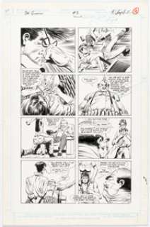 Denys Cowan and Rick Magyar The Question #3 Story Page 9 Original Art (DC, 1987). | Heritage