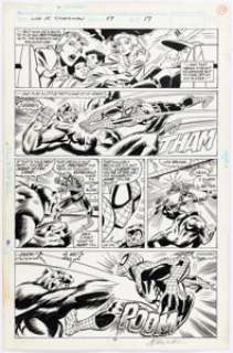 Alex Saviuk and Keith Williams Web of Spider-Man #58 Story Page 17 Original Art (Marvel, 1989). | Heritage