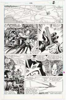 John Buscema and Tom Palmer The Avengers #294 Story Page 2 Original Art (Marvel, 1988). | Heritage