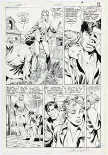 John Byrne and Dick Giordano The Man of Steel #6 Story Page 10 Original Art (DC, 1986). | Heritage