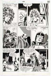 John Buscema and Tom Palmer The Avengers #294 Story Page 21 Original Art (Marvel, 1988). | Heritage