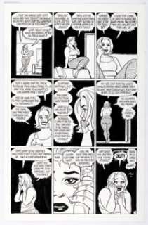 Jaime Hernandez Love and Rockets Vol.2 #8 Maggie Story Page 9 Original Art (Fantagraphics, 2003). | Heritage