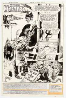 Romeo Tanghal House of Mystery #283 Preface Splash Page Original Art (DC, 1980). | Heritage