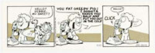 Jim Davis Garfield Daily Comic Strip Original Art dated 5-30-89 (United Feature Syndicate, 1989). | Heritage