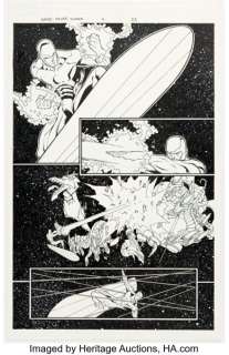 Carlo Barberi and Rick Ketcham AAFES 4th Edition (The New Avengers: Letters Home) Story Page 11 Original Art (Marvel, 2007).