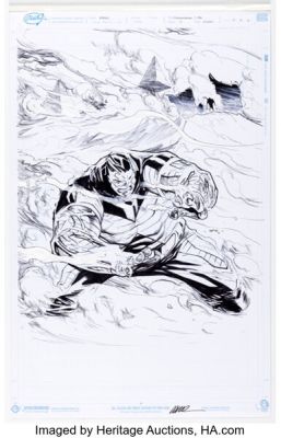 Humberto Ramos Extraordinary X-Men #9 Cover Original Art (Marvel, 2016). | Heritage