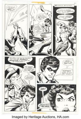 Irv Novick and Vince Colletta The Batman Family #9 Story Page 16 Original Art (DC, 1977). | Heritage