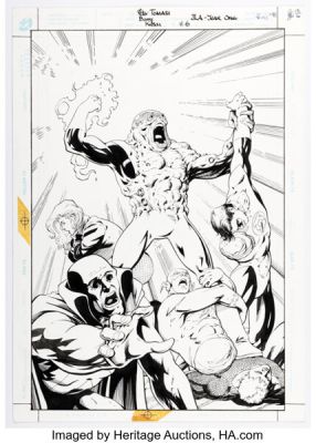 Barry Kitson JLA: Year One #6 Cover Original Art (DC, 1998). | Heritage