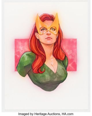 Phil Noto - Marvel Girl Illustration Original Art (c. 2019).
