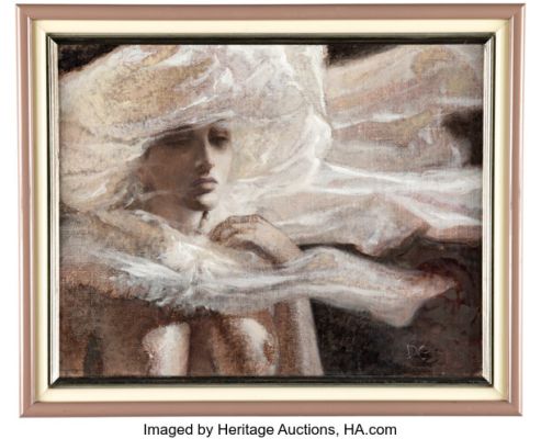 Dan Green The Night Portfolio "Night" Portfolio Painting Original Art (Peter & Pan Publishers, 1985). | Heritage