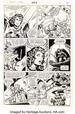Keith Pollard and Chic Stone Thor #288 Story Page 7 Original Art (Marvel, 1979). | Heritage