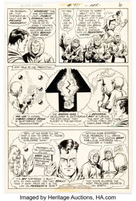 Curt Swan and Murphy Anderson Action Comics #411 Story Page 6 Original Art (DC, 1972). | Heritage