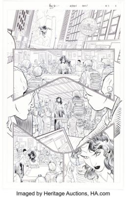 Hayden Sherman Absolute Wonder Woman #3 Story Page 2 Original Art (DC, 2024). | Heritage