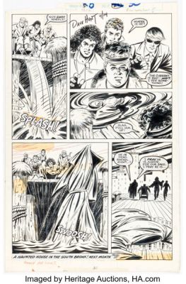 Ron Wilson and Kyle Baker Wolfpack #5 Story Page 22 Original Art (Marvel, 1988).