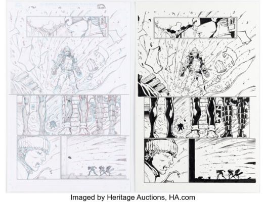 Ryan Stegman and JP Meyer X-Men #2 Story Page 16 Original Art Group of 2 (Marvel, 2024). (Total: 2 Original Art) | Heritage