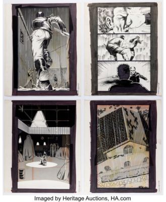 Barry Blair Samurai #23 Story Pages Original Art Group of 4 (Aircel Publishing, 1987). (Total: 4 Original Art)