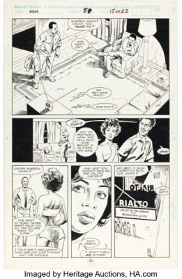 Wayne Vansant and Tony DeZuñiga The ‘Nam #54 Story Page 15 Original Art (Marvel, 1991).