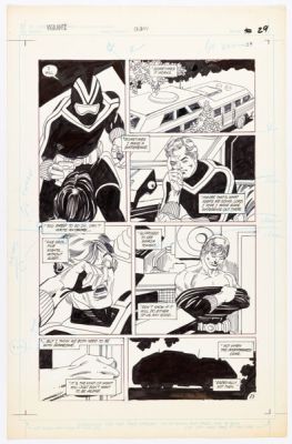 Gil Kane Vigilante #12 Story Page 23 Original Art (DC, 1984). | Heritage