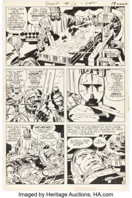 Jack Kirby and Mike Royer The Demon #12 Story Page 13 Original Art (DC, 1973). | Heritage