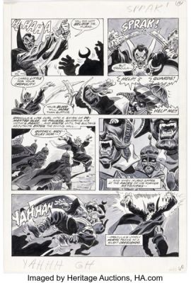 Frank Robbins and John Tartaglione Tomb of Dracula #2 Story Page 12 Original Art (Marvel, 1979). | Heritage