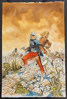 Meynet, Félix - Couverture originale Tirage de tête - Sauvage T1 - Les Damnés d‘Oaxaca - (2013) 