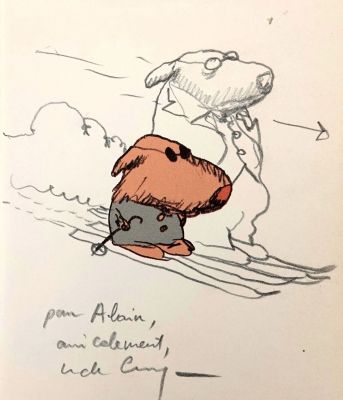 De Crecy Nicolas Rare... | DE CRECY Nicolas Rare dédicace sur l’album des gens... | Vermot et Associés