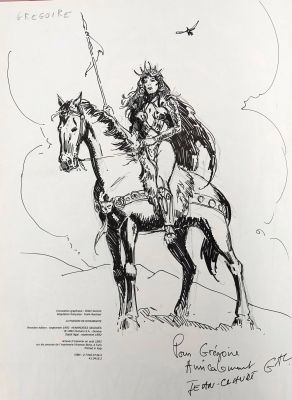 Gal Jean Claude Superbe... | GAL Jean Claude Superbe dédicace sur l’album La passion... | Vermot et Associés