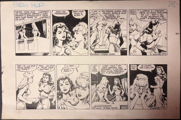 Raph Marc – Ben... | Lot 83 - Raph Marc – Ben Hur Planche originale Format italien... | Tessier Sarrou